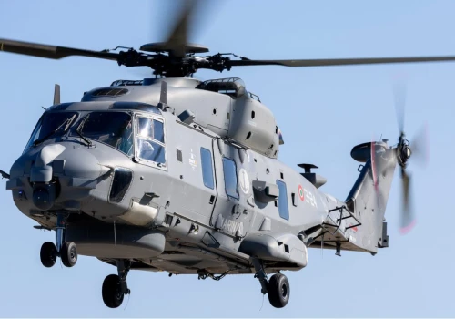 Pierwszy lot NH90NFH z nowym oprogramowaniem