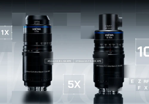 Venus Optics Laowa Akson 45 mm f/2.8 1-5x i 17,5 mm f/1.7 5-10x - obiektywy ultra makro, jakich jeszcze nie było