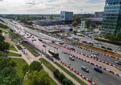 Wraca stary układ Alej Jerozolimskich przy Dworcu Zachodnim