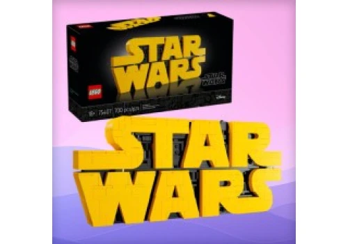 LEGO Star Wars: Logo zbudowane z klocków za 189,90 zł (cena kat. 299,99 zł) w sklepie x-kom