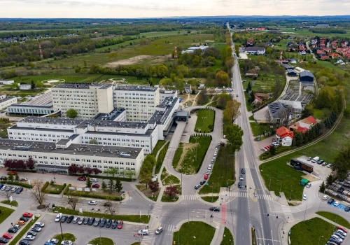 Nie można już skręcić bezpośrednio pod szpital św. Łukasza. Weszła w życie tymczasowa organizacja ruchu