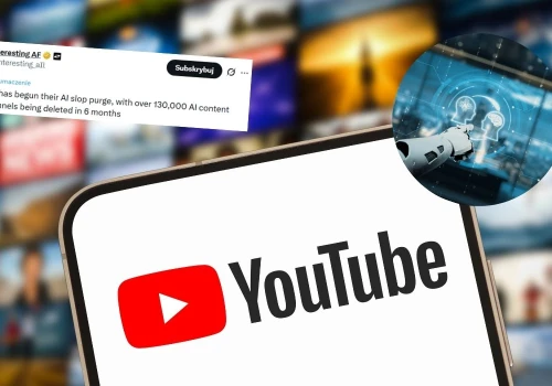YouTube zapowiada, że będzie walczyć z AI slopem na swojej platformie
