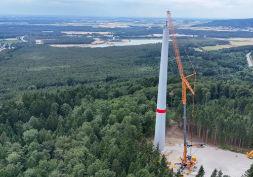Gigant z Bawarii. Niemcy budują najwyższą turbinę wiatrową na świecie