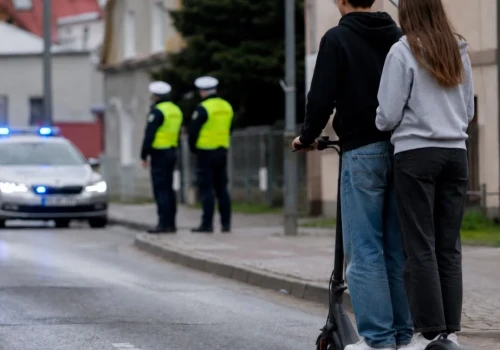 Policyjny pościg za hulajnogą w Złotowie. Sprawą nastolatka zajmie się sąd