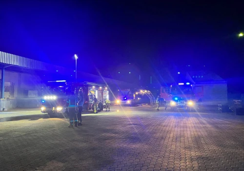 Pożar przy ul. Bażantów w Katowicach. Ewakuowały się 84 osoby