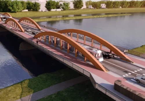 Tak miały wyglądać zmodernizowane Mosty Trzebnickie. Poszerzenia jednak nie będzie