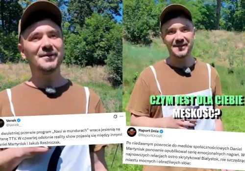Z jakiegoś powodu TVN postanowił zaprosić Daniela Martyniuka do swojego programu