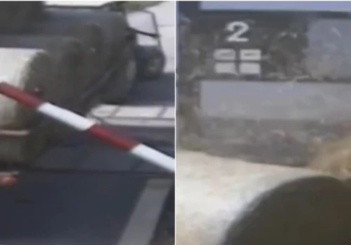 O krok od tragedii. Nietrzeźwy rolnik naraził 500 osób, jest wideo
