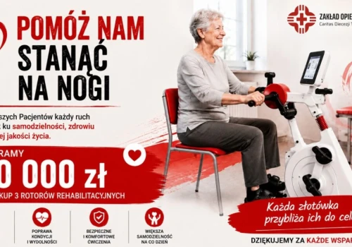 Pomóżmy pacjentom Caritasu w Grybowie odzyskać sprawność