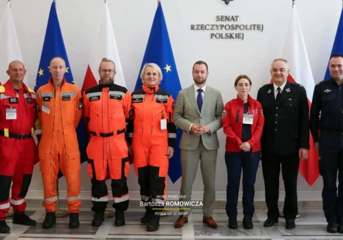 Psy ratownicze OSP z ustawowym statusem. To ważna wiadomość także dla OSP Ratownictwo Wodne Nowy Dwór Mazowiecki