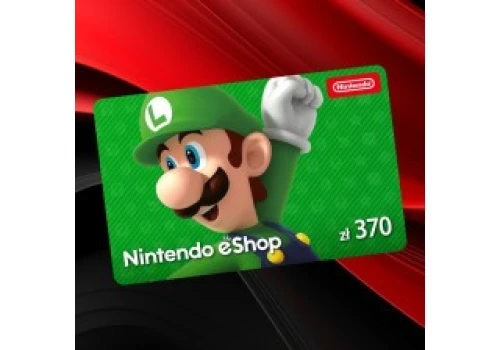 Promocja na doładowanie do Nintendo eShop. Karta podarunkowa 370 PLN za 336 zł w Kinguinie!