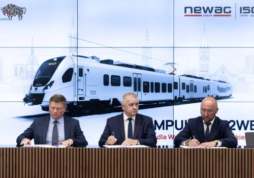 Takich pociągów tu jeszcze nie mieli. Newag z kontraktem, którego wartość może przekroczyć ćwierć miliarda złotych