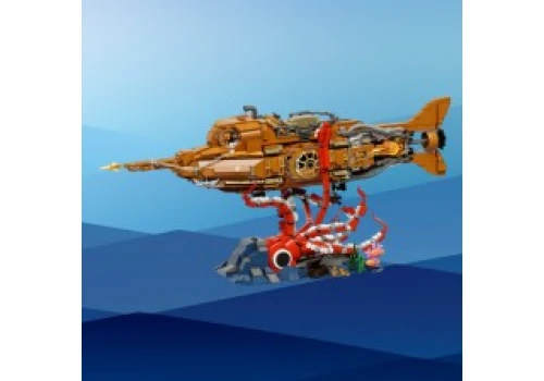 PANTASY Steampunkowa łódź podwodna The Nautilus (2252 elementy) za 352,39 zł w Amazon PL