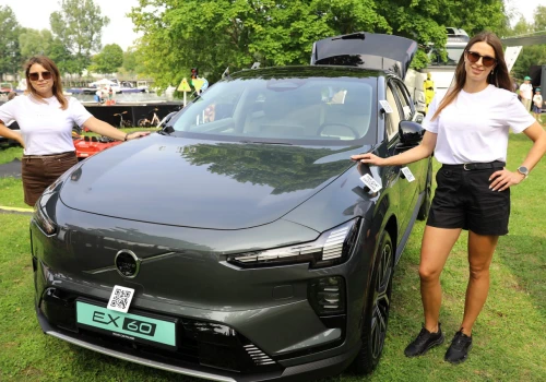 Volvo For Safety zawitało do Olsztyna. EX60, symulatory i nauka bezpieczeństwa nad Ukielem