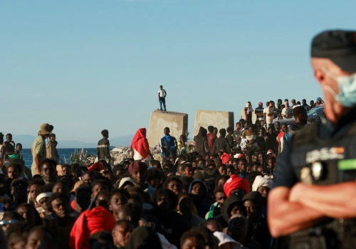 UE o kryzysie w Ceucie. Polska chce postawić migrantom twardy warunek