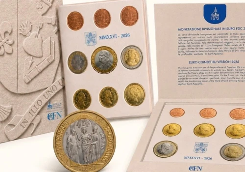 Nowy watykański zestaw monet euro – wygrawerowano herb i wizerunek Leona XIV
