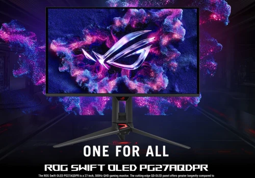 ASUS szykuje nowego potwora dla graczy. ROG Swift z ekranem QD-OLED 500 Hz robi ogromne wrażenie