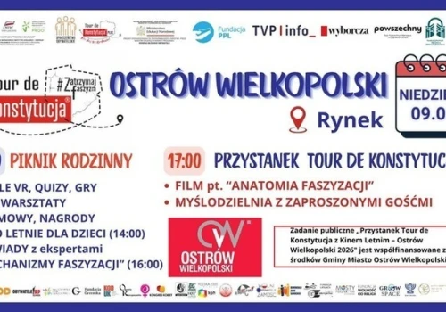 Tour de Konstytucja będzie w Ostrowie
