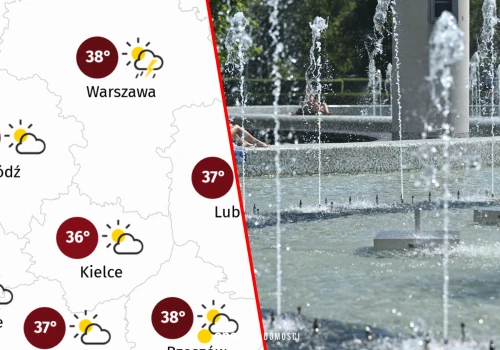Ekstremalny upał osiągnie dziś kulminację. W tych miejscach mogą paść rekordy