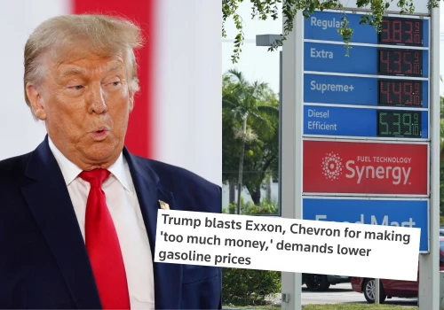 Trump z lewicowym przekazem: obawia sie, że giganci naftowi zarabiają za dużo