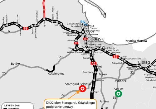W końcu podpisano umowę na obwodnicę Starogardu Gdańskiego