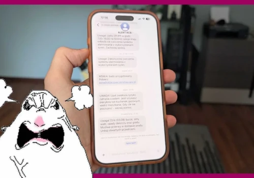 Alerty RCB to jakiś żart. SMS-y zapychają telefon, a jest coś lepszego