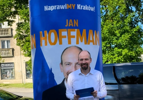 Jan Hoffman rozpoczyna zbiórkę podpisów pod swoją kandydaturą. Dziś spotkanie w Parku Krakowskim