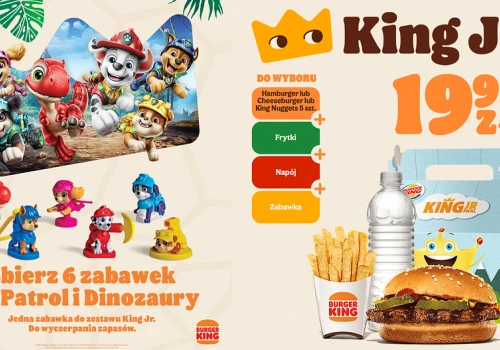 Psi Patrol i dinozaur w Burger King. Nowe zestawy dla dzieci