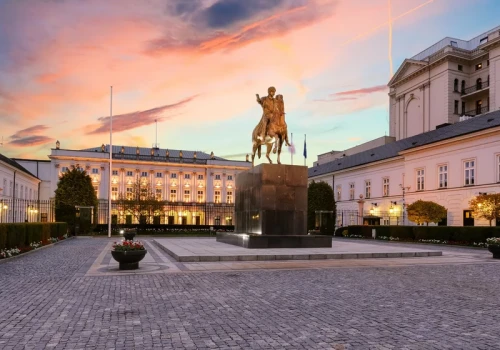 Huczna impreza w Pałacu Prezydenckim. Wśród gości Nawrockiego Stanowski i Ziemkiewicz