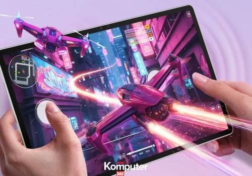 To idealny tablet do oglądania seriali i grania w gry. Zachwyca jakością obrazu i wydajnością