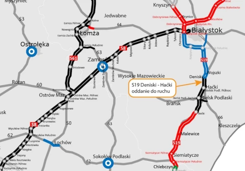 Kolejne kilometry drogi S19 oddane do użytku kierowcom. Auta już jeżdżą