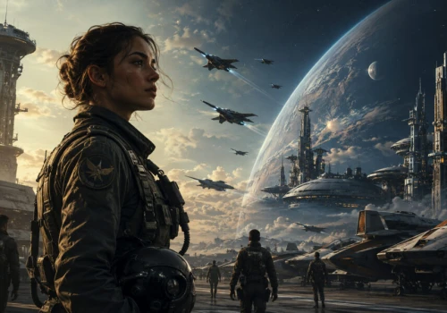 SKYWARD: nowa seria SCI-FI łączy DNA Top Gun i Star Treka