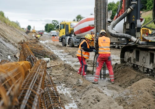 Trwają prace przy modernizacji linii kolejowej nr 201