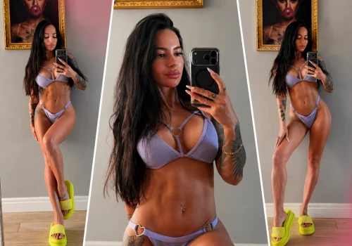 Pokazała ciało w liliowym bikini, internet oszalał. Sylwia Szostak nie miała oporów
