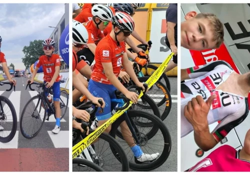 Świetny finał zawodników KS Kulesze Kościelne. Oskar i Miłosz Żochowscy w czołówce Tour de Pologne Junior