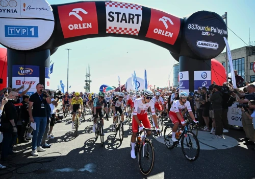 Tour de Pologne 2026 trwa. Najlepsi kolarze świata ścigają się po polskich drogach