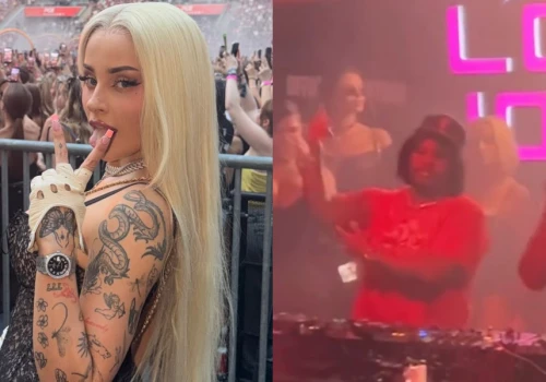 Cancelowana Fagata robiła za tło na after party Playboi Cartiego w Warszawie