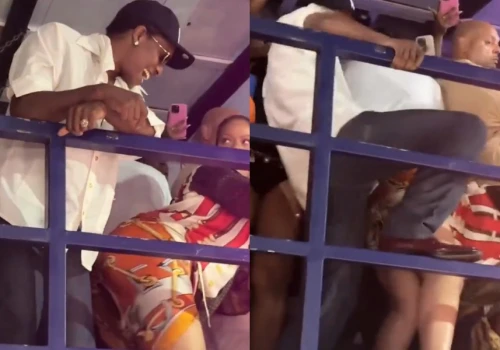Rihanna twerkuje przed A$AP Rockym, a raper to lubi