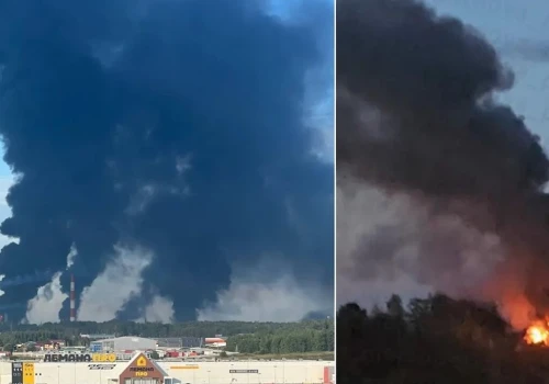 Ukraińskie drony uderzyły w jedną z największych rosyjskich rafinerii. Uszkodzono też centrum Wildberries