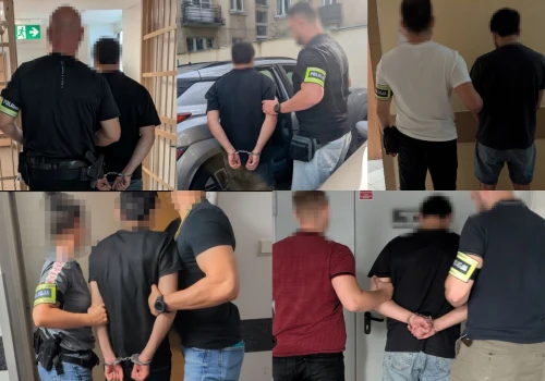 Rozbój z usiłowaniem pozbawienia wolności w Warszawie. Pięciu Gruzinów trafiło do aresztu