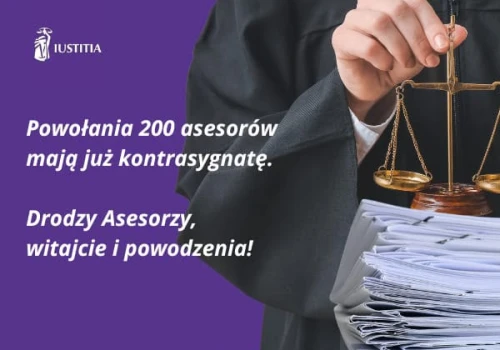 Dokumenty otrzymane przez asesorów zostały przesłane premierowi do złożenia podpisu