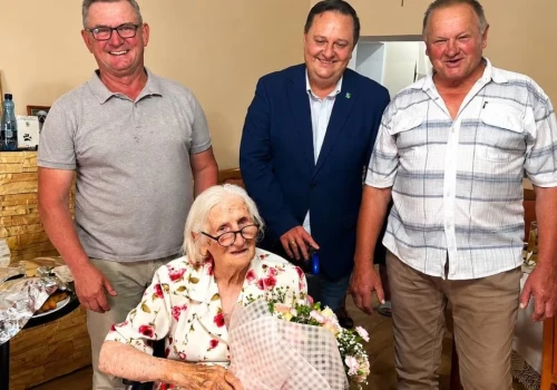 Najstarsza mieszkanka gminy Chojnice skończyła 102 lata