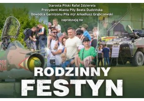 Program i atrakcje Rodzinnego Festynu Wojskowego w Pile