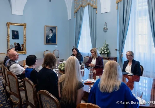 Spotkanie prezydenckiej minister Agnieszki Jędrzak z Polakami z Białorusi