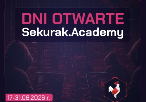 Dni Otwarte Sekurak.Academy – darmowe szkolenia i e-booki od sekuraka, zapisz się już dziś!