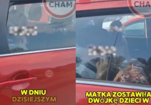 Matka zostawiła dzieci w aucie. Niektórzy wprost piszą: przecież same by sobie otworzyły