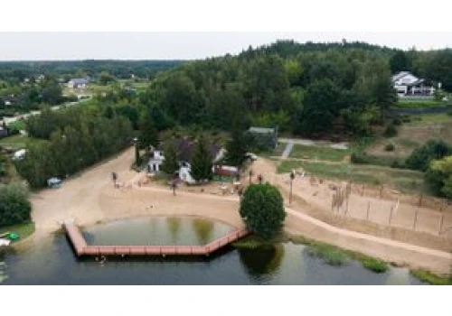 Odnowiona plaża nad jeziorem Grodno koło Golubia-Dobrzynia. Takie atrakcje czekają na wypoczywających
