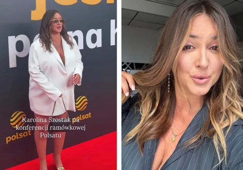 Karolina Szostak przegięła z ubiorem? Ultrakrótka mini na ramówce Polsatu