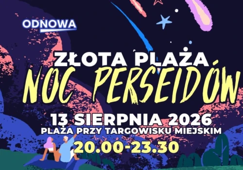 Noc Perseidów na Złotej Plaży. Wyjątkowy spektakl „spadających gwiazd” już 13 sierpnia