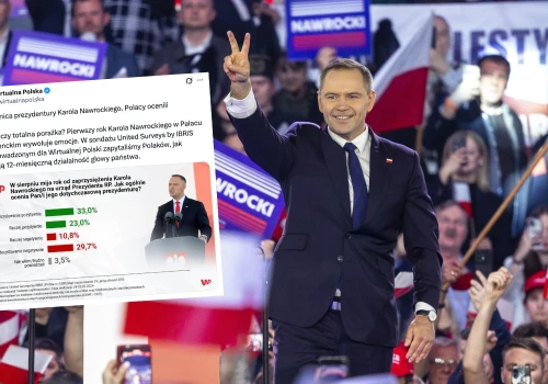Rok po zaprzysiężeniu ponad połowa Polaków ocenia prezydenturę Nawrockiego pozytywnie